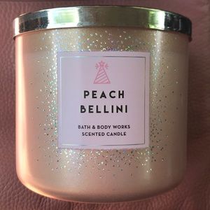 Bath and Body Works Peach Bellini Candle